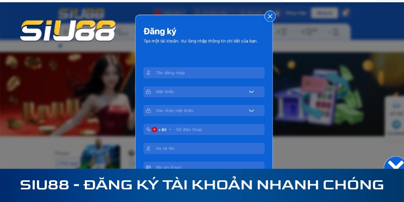 Quy trình đăng ký tài khoản dễ dàng